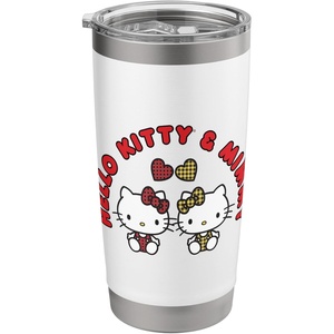 image:imageHello Kitty amp Mimmy Stainless Steel Insulated TumblerWhite