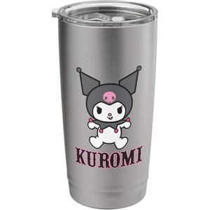 image:imageKuromi Front amp Back Stainless Steel Insulated TumblerBrushed Steel