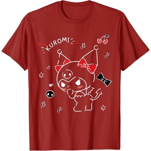 image:imageKuromi Mischievous Tee Shirt TShirtCranberry Red