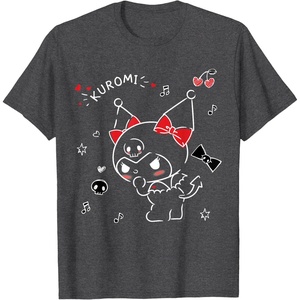 image:imageKuromi Mischievous Tee Shirt TShirtDark Heather Grey