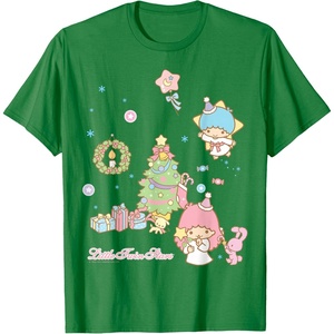 image:imageLittle Twin Stars Christmas Shirt TShirtKelly Green
