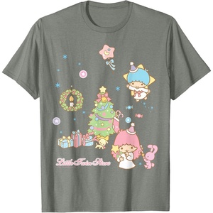 image:imageLittle Twin Stars Christmas Shirt TShirtOlive Heather