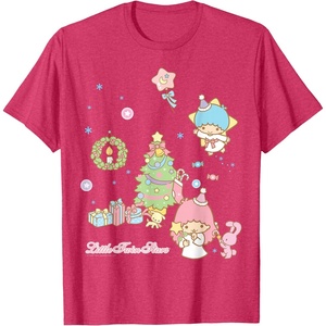 image:imageLittle Twin Stars Christmas Shirt TShirtRed Heather