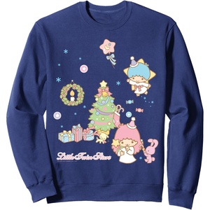 image:imageLittle Twin Stars Christmas Tree Sweater SweatshirtNavy Blue