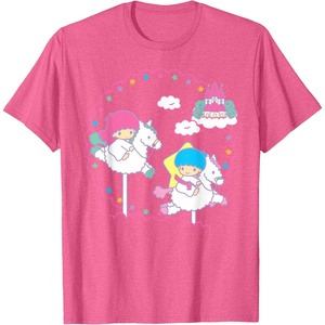 image:imageLittle Twin Stars Cloud Dreamland Tee Shirt TShirtPink Heather