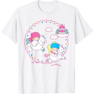 image:imageLittle Twin Stars Cloud Dreamland Tee Shirt TShirtWhite