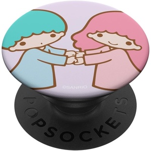 image:imageLittle Twin Stars Kiki and Lala Holding Hands PopSockets Stand for Smartphones and Tablets PopSockets Adhesive PopGripAdhesive PopGrip