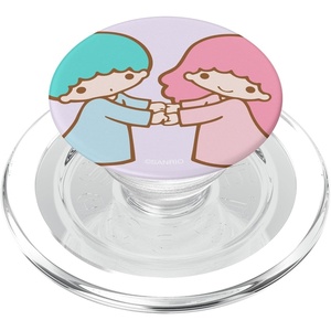 image:imageLittle Twin Stars Kiki and Lala Holding Hands PopSockets Stand for Smartphones and Tablets PopSockets Adhesive PopGripMagnetic PopGrip