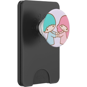 image:imageLittle Twin Stars Kiki and Lala Holding Hands PopSockets Stand for Smartphones and Tablets PopSockets Adhesive PopGripMagnetic PopWallet