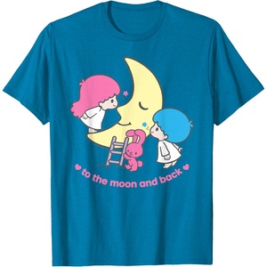 image:imageLittle Twin Stars Love You to The Moon and Back Tee Shirt TShirtSapphire Blue