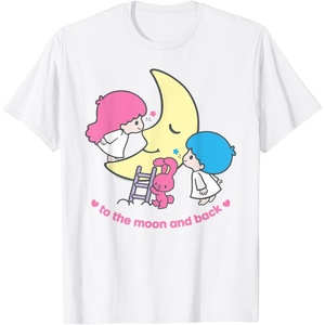 image:imageLittle Twin Stars Love You to The Moon and Back Tee Shirt TShirtWhite