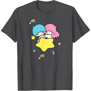 image:imageLittle Twin Stars Shooting Star Tee TShirtDark Heather Grey
