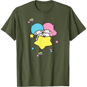 image:imageLittle Twin Stars Shooting Star Tee TShirtOlive Green