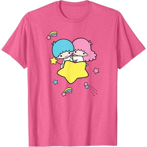 image:imageLittle Twin Stars Shooting Star Tee TShirtPink Heather