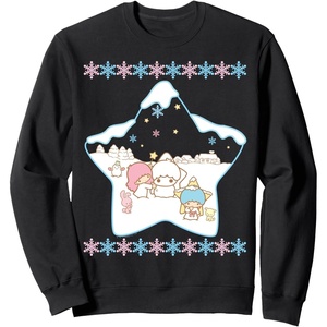 image:imageLittle Twin Stars Ugly Christmas Sweater Sweatshirt SweatshirtBlack