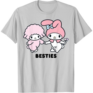 image:imageMy Melody Besties TShirtSilver Grey