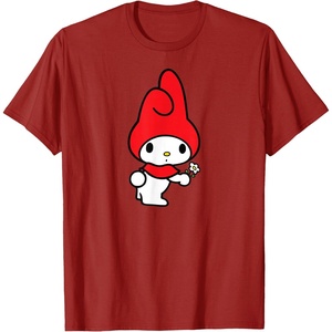 image:imageMy Melody Flower Tee TShirtCranberry Red