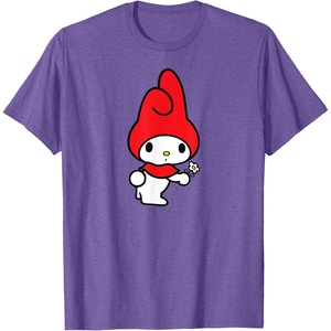 image:imageMy Melody Flower Tee TShirtPurple Heather