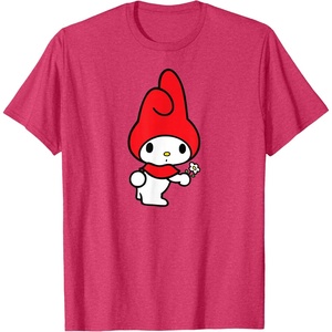image:imageMy Melody Flower Tee TShirtRed Heather