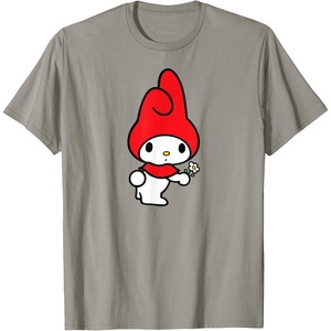 image:imageMy Melody Flower Tee TShirtSlate Grey