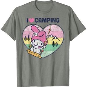 image:imageMy Melody I Love Camping TShirtOlive Heather
