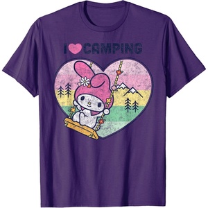 image:imageMy Melody I Love Camping TShirtPurple