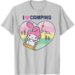 image:imageMy Melody I Love Camping TShirtSilver Grey