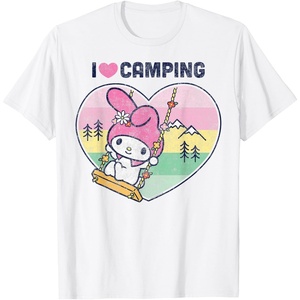 image:imageMy Melody I Love Camping TShirtWhite