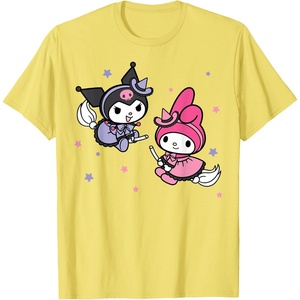 image:imageMy Melody Kuromi Little Witches Halloween TShirtLemon Yellow