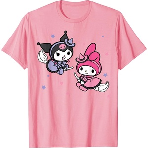 image:imageMy Melody Kuromi Little Witches Halloween TShirtPink