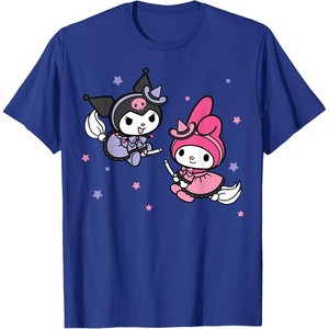image:imageMy Melody Kuromi Little Witches Halloween TShirtRoyal Blue