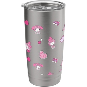 image:imageMy Melody Sleeopover Stainless Steel Insulated TumblerBrushed Steel