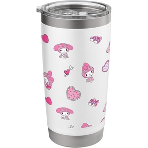 image:imageMy Melody Sleeopover Stainless Steel Insulated TumblerWhite