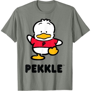 image:imagePekkle Character Front and Back TShirtOlive Heather