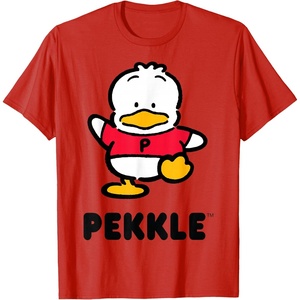 image:imagePekkle Character Front and Back TShirtRed