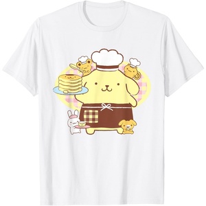 image:imagePompompurin Pancake Breakfast TShirtWhite