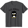 image:imageBadtz  Maru Go Away Shirt TShirtDark Heather Grey