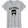 image:imageBadtz  Maru Go Away Shirt TShirtHeather Grey
