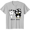 image:imageBadtzMaru Best Bros Tee Shirt TShirtSilver Grey
