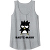 image:imageBadtzMaru Character Front and Back Tank TopHeather Grey