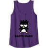 image:imageBadtzMaru Character Front and Back Tank TopPurple