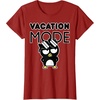 image:imageBadtzMaru Vacation Mode TShirtCranberry Red