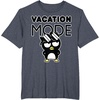 image:imageBadtzMaru Vacation Mode TShirtHeather Blue