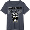 image:imageBadtzMaru Vacation Mode TShirtHeather Blue