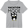 image:imageBadtzMaru Vacation Mode TShirtHeather Grey