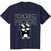 image:imageBadtzMaru Vacation Mode TShirtNavy Blue