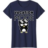 image:imageBadtzMaru Vacation Mode TShirtNavy Blue