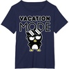 image:imageBadtzMaru Vacation Mode TShirtNavy Blue