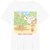 image:imageCinnamoroll Best Day Ever Apple Picking TShirtWhite