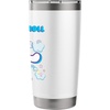 image:imageCinnamoroll Digital Stainless Steel Insulated TumblerWhite
